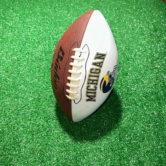 baden Other - VINTAGE RARE University of Michigan embossed logo Baden football!